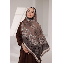 Mimiyum Rüveyda Premium Soft Şal Acı Kahve