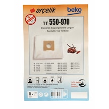X-Bag Beko Bks 9530 Süpürge Toz Torbası 20 Adet Standart