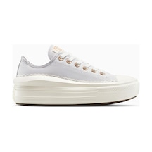 Converse Chuck Taylor All Star Move Platform Lace Trim Kadın Günlük Spor Ayakkabı C-cona15494b10095 Gri