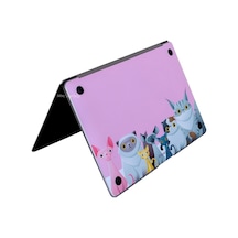 Apple Uyumlu MacBook Air Kılıf Laptop Koruyucu Kaplama Sticker A2179 İle Animal03 001