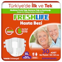 Freshlife Xlarge Bel Bantlı Yetişkin Hasta Bezi 30 Adet