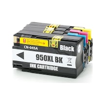 Photo Print Hp Officejet Pro 8600 8610 Cn045ae 950xl Bk -951xl C-951xl M-951xl Y Uyumlu Kartuş