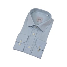 Erkek Slim Fitt Likralı Uzun Kol Kulplu Gömlek 2358 Bgl-st04384 Gri