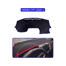 Honda Cıty 2020+torpido Koruma Halısı Mavi Kenar