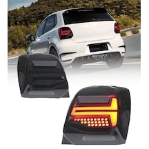 Vw Polo 6c 2015.2017 Füme Audi Dizayn Animasyonlu Ledli Stop