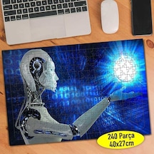 Yapay Zeka Robot Teknolojisi 240 Parça Puzzle Yapboz-56462492