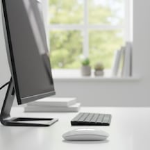 By Nevser Beyaz Renkli Ergonomik Sessiz Kablosuz Mouse Usb Alıcılı, Ofis Ve Oyun İçin Konforlu Bilgisayar Faresi Ms6310 Diğer