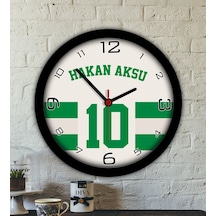 Bk Gift Kişiye Özel İsimli Taraftar Ahşap Duvar Saati 4, Arkadaşa Hediye, Sevgiliye Hediye, Doğum Günü Hediyesi Kobitmeyencom30042 Bk Gift