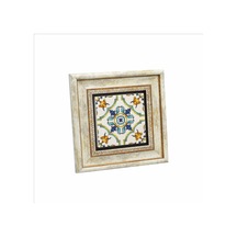 İtalyan Deseni Baskılı Taş Tablo 20x20 682