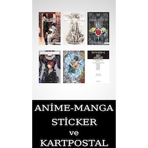 Death Note 11-12-13-14-15-16 Kitap Seti 6 Kitap / Ölüm Defteri / Anime-manga Sticker Ve Kartpostal