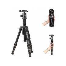 Profesyonel Tripod, 149 Cm, 13 Kg Taşıma Kapasiteli, 360 Bilye Başlıklı, Hızlı Bırakma Plakalı, Telefon Tutuculu, Uzaktan Kumandalı, Kaymaz Ayaklı Kamera Ve Telefon Tripodu Zomei Z-669 Belirtilmemiş