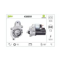 Peugeot Partner Mars Motoru 1.9d 1998-2011 Valeo 438091