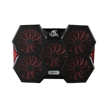 A15 5 Fanlı Ledli Gaming 17'' Notebook Soğutucu - Dna004