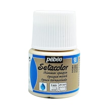 Pebeo Setacolor Opak Kumaş Boyası Metalik 98 Shimmer İvory