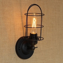 RİOLİGHT RETRO KAFES HAREKETLİ BAŞLIK METAL DUVAR APLİK Diğer