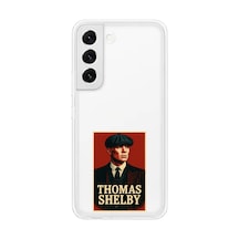 Samsung Galaxy S22 Uyumlu Thomas Shelby Afiş Baskılı Silikon Kılıf Renkli