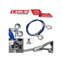 Çekme Halatı Çelik 5.5 Mm İzoleli 5 Ton 3.5 Mt