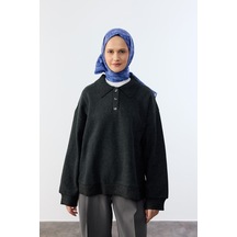 Mirsoy Scarf Mirayze Etnik Desen Şal Mavi