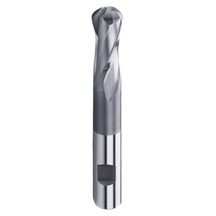 14mm Zps 2 Ağız Uzun Küre Freze Dın1889 Hssco8
