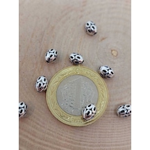 925 Ayar Gümüş Boncuk Ara Malzeme 5 7mm/3 Adet 45622