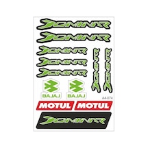 A4 Sticker 074 Tek Paket Çoklu Sticker Standart