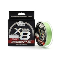 Fubelo Braid Line 150mt 8x Green 0.10 Mm Örgü İp Misina