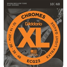 Daddarıo Ecg23 Elektro Gitar Tel Seti, Chromes, Jazz Lıght Gauge