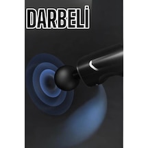 4 Başlıklı Darbeli Şarjlı Masaj Aleti Tabancası Kablosuz Tkdytgshcn72nwl1099 Çok Renkli