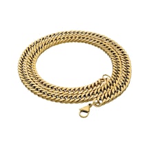 Chavin Gold 60 Cm. 8 Mm. Gürmet Erkek Bayan Çelik Zincir Dm92Sr