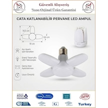 Cata Led Ampul - Pervane Tipi - 30 Watt - Beyaz Işık 30 Watt-Beyaz