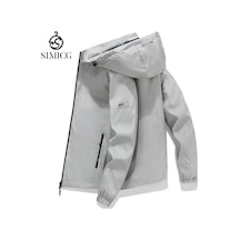 Yakışıklı Gündelik Erkek Ceketi Gri