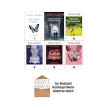 Kemal Sayar 6 Kitap Set Kendine İyi Bak Kalbin Direnişi + Okuma Sticker'ları