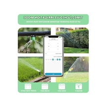 Bahçe Sulama Bilgisayarı, Wifi Hub, 2 Çıkış, Su Geçirmezlik Ipx5, Otomatik Sulama, Bahçe, Çim İçin Su Zamanlayıcısı