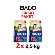Bado Yetişkin Köpek Maması Kuzu Etli 2,5 Kg 2'li