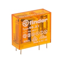 Finder 40.31.8.024.0000 24v 10a Ac Tek Kontak Minyatür Pcb Röle 3