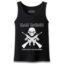 Iron Maiden - A Matter Of Life And Death Siyah Erkek Atlet