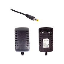 Lexroo Pm-4531 12 Volt - 2 Amper Plastik Kasa Priz Tipi Adaptör 5.5 2.5 Uç Mini Cihaz Adaptörü