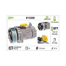 Peugeot 206 Klima Kompresoru 1.4 1999-2013 Valeo 813206