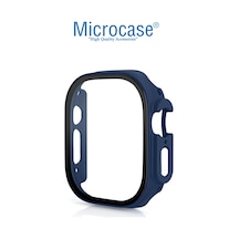 Apple Uyumlu  Watch Ultra 49 MM Ekran Korumalı Sert Rubber Kılıf-AL3173