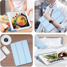 Apple Uyumlu iPad 9. Nesil 10.2" 2021 Kılıf Kalem Bölmeli Smart Case A26 Apple Uyumlu iPad 9. Nesil 10.2" 2021 Kılıf Kalem Bölmeli Smart Case A26