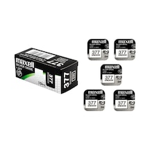 Maxell Sr626sw 377 Saat Ve Cihaz Pili - 5 Adet