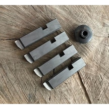 Nrm 2lik Pafta Makina Tarak Kesici Elmas Pafta Diş Açma Taragı 1/2-3/4