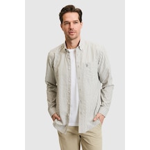 U.S. Polo Assn. U.s. Polo Assn. Erkek Açık Haki Gömlek Desenli 50324781-vr183 Acık Hakı
