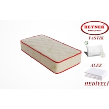 Heyner Aloevera Ortopedik Yaylı Yatak 70 x 110 CM + Yastık + Alez