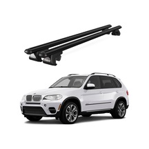 Venüs Bmw X5 E70 2007-2013 Uyumlu Siyah Ara Atkı Port Bagaj Tavan Barı