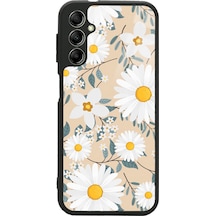 Samsung Uyumlu A34 Büyük Papatya Tasarımlı Glossy Telefon Kılıfı Çok Renkli