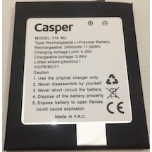 Casper A.Ş. Via M2 Batarya Pil ℅100 Casper Aş. Ürünüdür