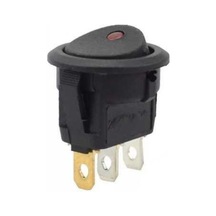 IC-132  Yuvarlak Nokta Işıklı Anahtar On-Off 3P