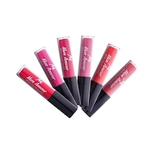 Mon Amour Lipstick Pastel Daylong Waterproof Mat Likit Ruj 10 Saat Kalıcı 04 /bordo Kırmızımsı Dut Abanoz