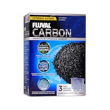 Akvaryumlar İçin Karbon Filtre Ortamı, Premium Bitümlü Karbon Uçlar, 100 Gram Naylon Torbalar, 3'lü Paket, A1440